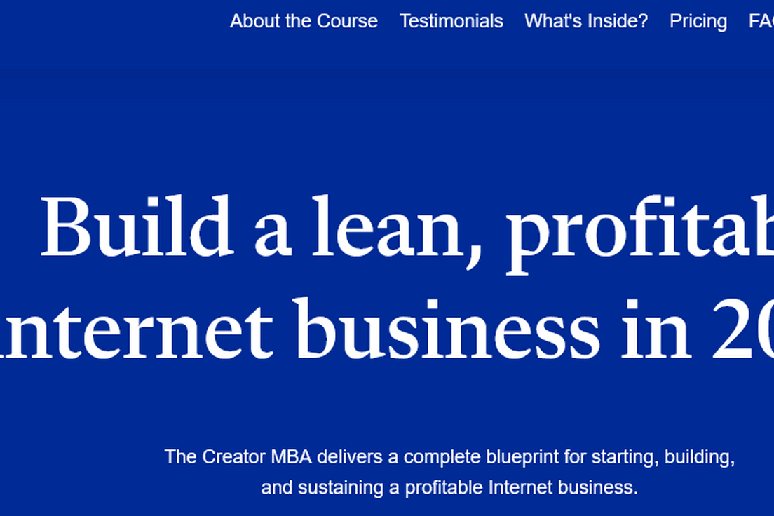 Justin Welsh – The Creator MBA (GB)