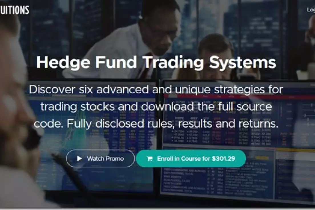 Trading Tuitions – Hedge Fund Trading Systems